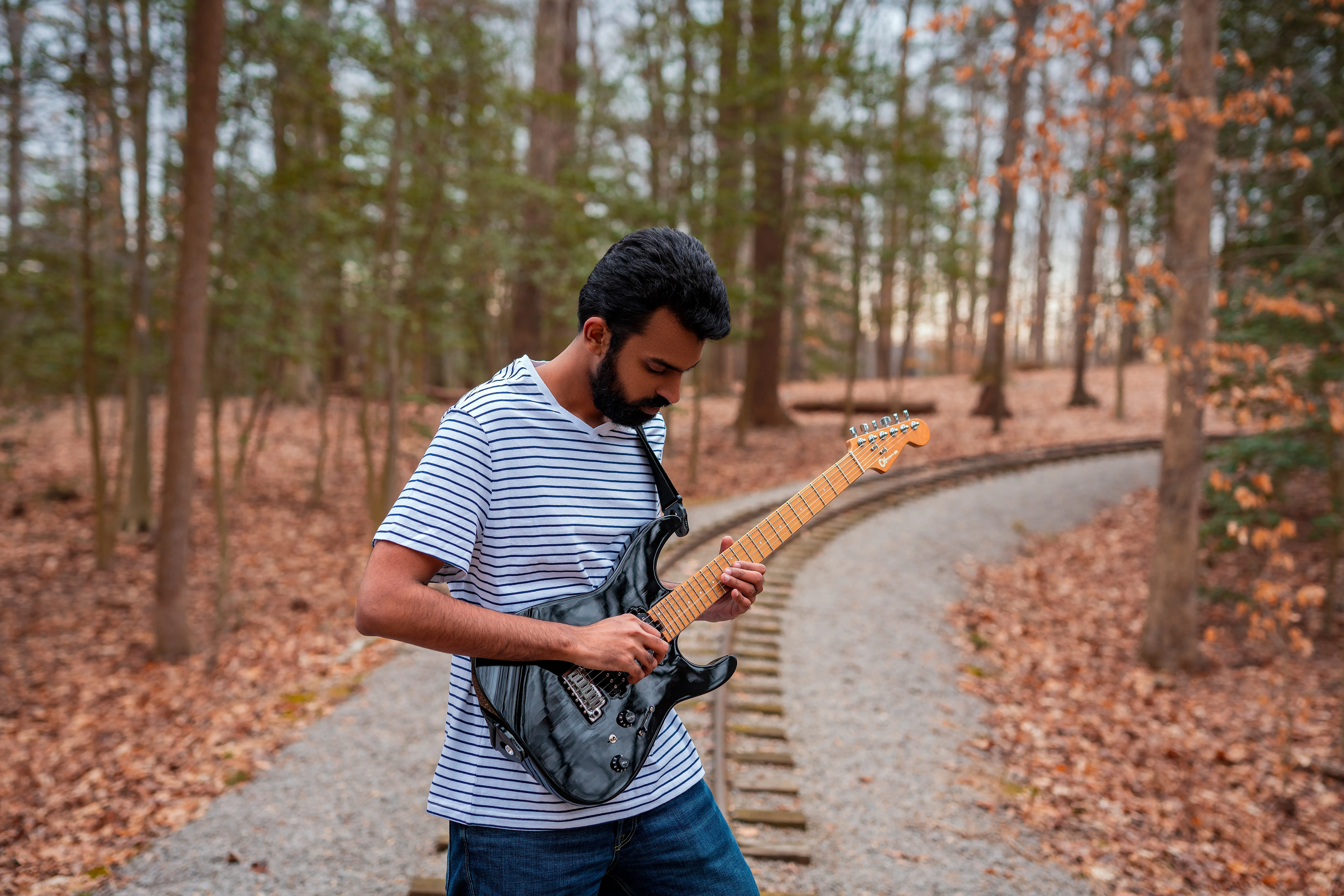 Krishna Peri's Beauteous Riffs Take Us "Across the Horizon"