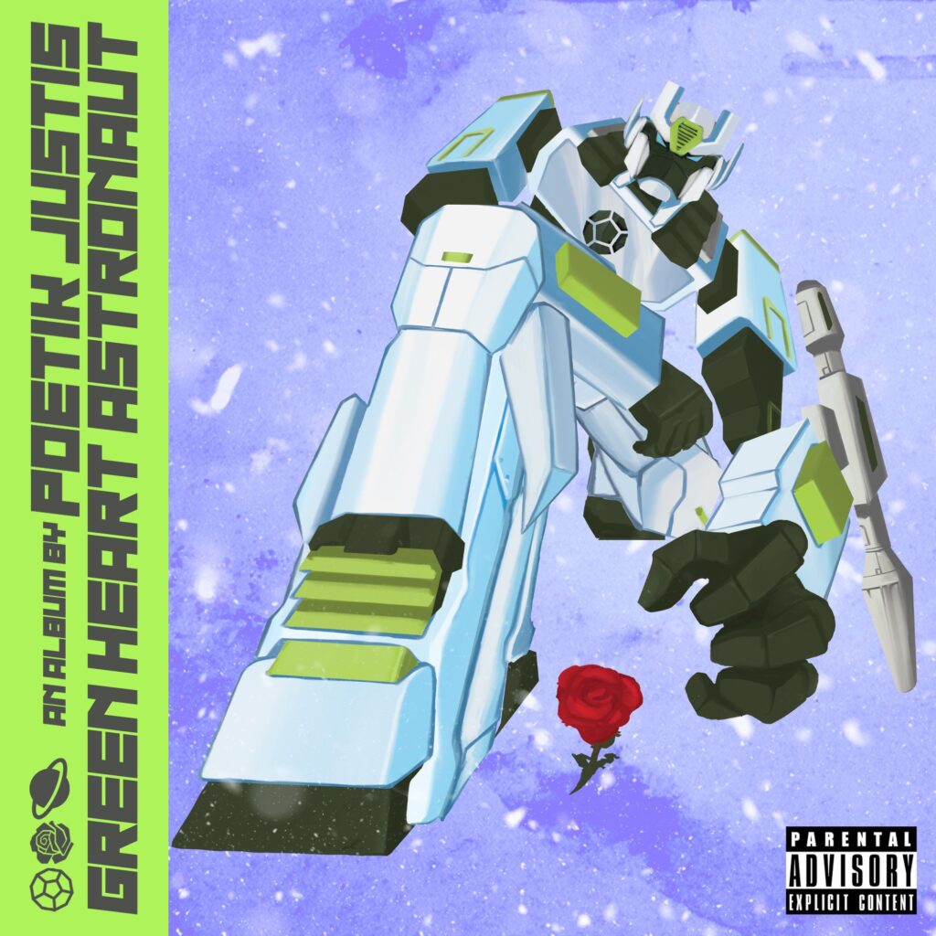 Poetik Justis' Second Album Green Heart Astronaut: Communing With the Cosmic 22 poetik Poetik Justis' Second Album Green Heart Astronaut: Communing With the Cosmic