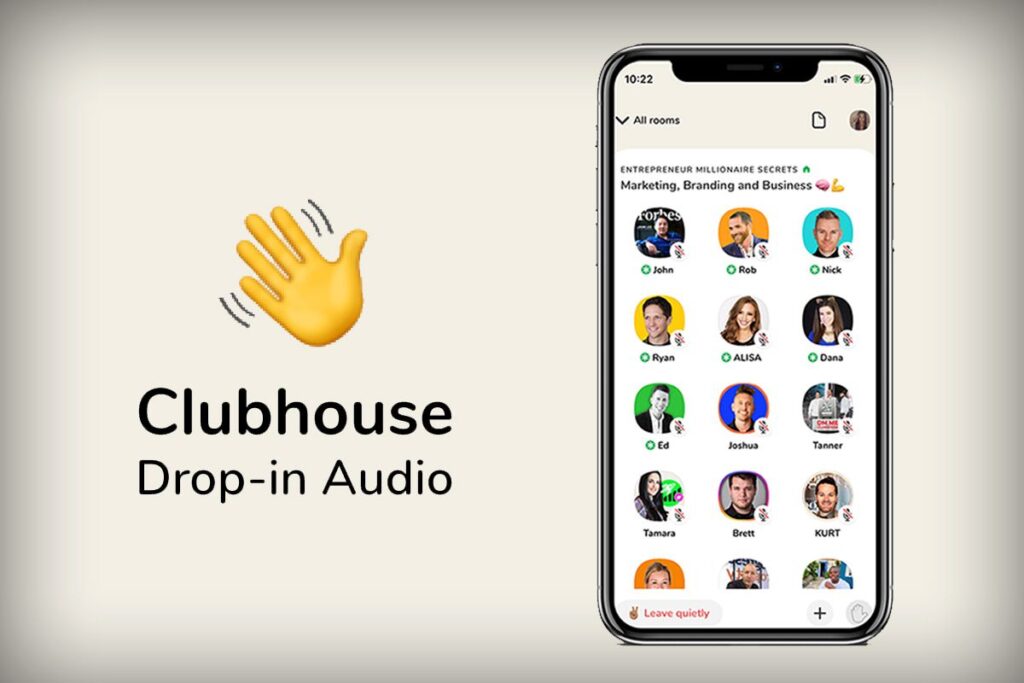 Clubhouse App 10052021 1200 1 How Are Musicians Using Discord, Clubhouse and Spotify Greenroom?