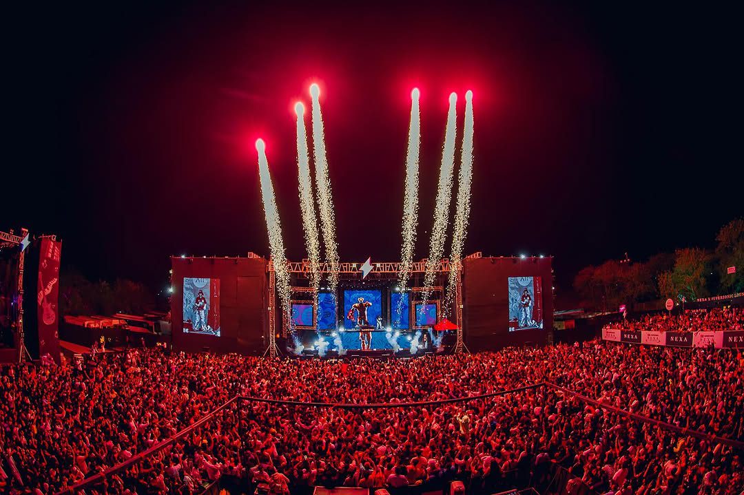 A vibrant concert crowd immersed in the music experience at Lovers and Friends Concert 2026