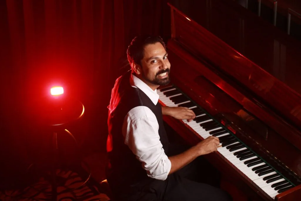 Arjun Sagar Gupta of The Piano Man